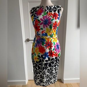 David Meister Size 8 Sheath Dress
